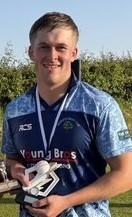 Man of the match Loui Davies